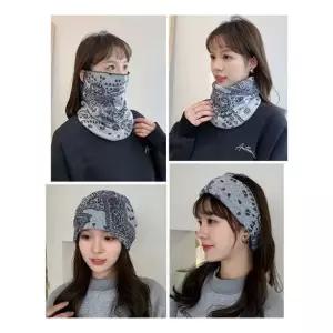 겨울 따뜻한 도톰 이어홀 멀티 반다나 마스크 넥워머 겨울마스크 방한마스크