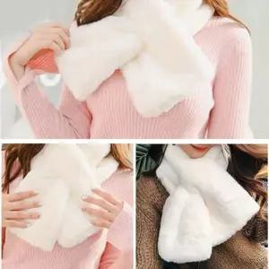 겨울 쁘띠 뽀글 페이크 퍼 머플러 털 목도리 밍크목도리 여자목도리 쁘띠목도리