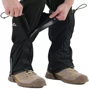 남성용 스누옥토 방수 레그 게이터 하이킹 스키 사냥 야외 모험을 위한 조절 가능한 스노우 부츠