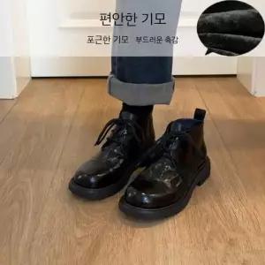 여사친 워커힐 신발 소가죽빈티지 스틸레토 앵클 워커 롤업 부츠 KS5