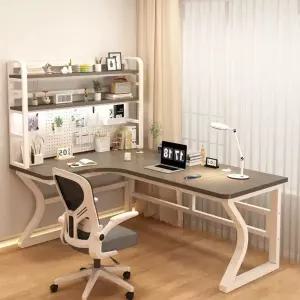 책상 l형 화이트 코너책상 데스크 인용 ㄱ자 컴퓨터 좌측 코너형 형 원목 코