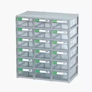 [생활] 플라스틱서랍 3열 6단 리빙박스 슬라이딩