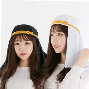 행사소품 TBZ 축제파티 아랍히잡 분장용품모자 파티분장 행사용변장