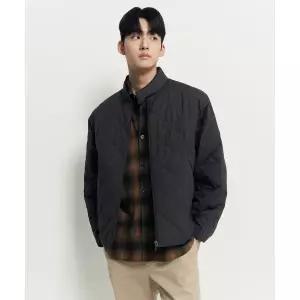 매장정품 BEANPOLE 빈폴 MEN 모던 다이아퀼팅 해링턴 재킷 블랙 BC5938CP25 1415457