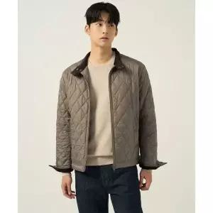 매장정품 BEANPOLE 빈폴 MEN [Essential] 다이아 패딩 해링턴 재킷 베이지 BC5938EP2A 1415453