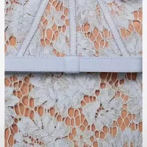 픽토 원피스 스커트 여자 여름 머메이드 반팔 레이스 젠2