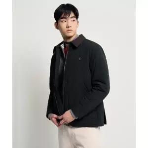 매장정품 BEANPOLE 빈폴 MEN 다이아 퀼팅 패딩 사파리 그린 BC6138CP1M 1415216