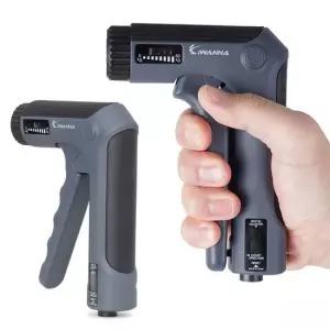 i워너813 블랙 카운터 포스그립 강도조절 계수 악력기 악력기