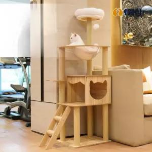 해먹 스크래쳐 캣타워 소형캣타워 투명 장난감