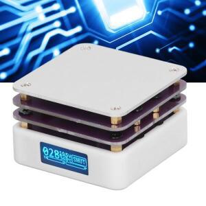 가열 납땜 플레이트 용접기 핫 프리히팅 칩 스테이션 20V 미니 스마트 온도 조절기 수리 DIY 실험실용