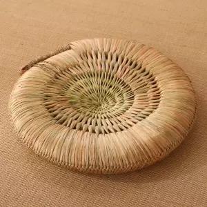 방석 라탄방석 원형 라탄 좌식 왕골 다도방석 쿠션