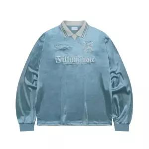 매장정품 FILLUMINATE 필루미네이트 벨루어 칼라 롱 슬리브-스카이블루 FBESUTL043SB 1358161