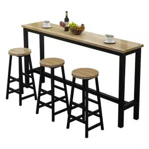 의자 세트 창가 식탁 바테이블 홈바 원목 발코니