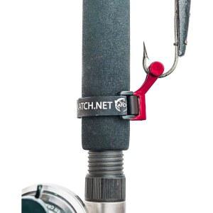 KATCH 낚싯대용 키퍼: 레귤러 및 미니 사이즈 - 루어 및 액세서리 홀더 레드, 레귤러