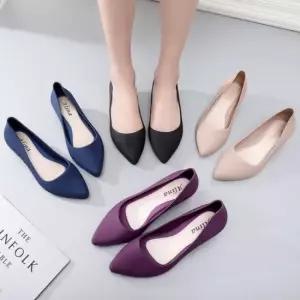 여름플랫 무지플랫 젤리슈즈 편한플랫 4컬러 플랫슈즈 플랫슈즈 무지플랫 젤리슈즈