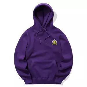 매장정품 TRIPSHION 트립션 [트립션] RECOVERY DAISY LOGO 후드티 - 퍼플 1366307