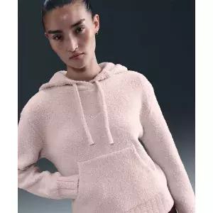 매장정품 NIKE 나이키 스포츠웨어 코지 부클레 루즈 니트 후디 W - 실트 레드 HV2769-667 1350887