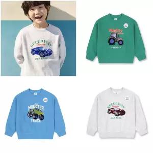 백화점 탑텐 키즈 정품 남아) 라이트 테리 시퀸 스웨트 셔츠 MKF1TR1102