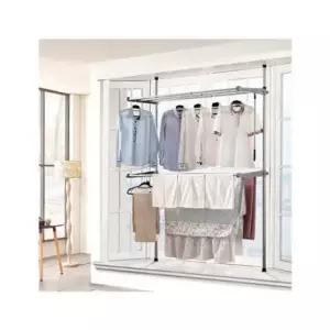 홈사랑 고정식 건조대 4단 (844) 행거 선반 이동식행거 고정식행거 빨래건조대