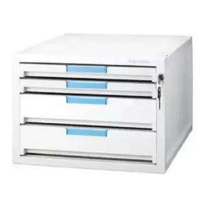 [문구/오피스] 문서정리함 바인더 4단서류함 서류상자 종이 4단 A4서류정리함 Key 정리용