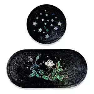 [문구/오피스] 티코스터 자개 우드 TD 만들기-1인세트