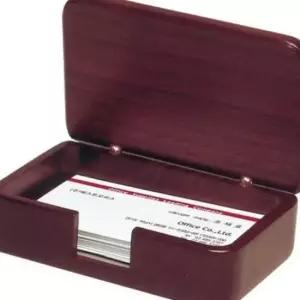 [문구/오피스] 용품 사무실 접이식 탁상용 우드 책상 명함통