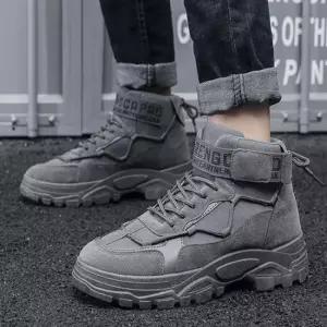 남성 캐주얼 군화 스타일 목올라오는 워커 앵클부츠 남자워커부츠 남자겨울워커