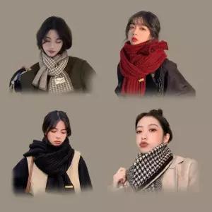 목도리 남자 여자 커플 겨울 니트 울터치 롱 머플러 니트목도리 여성머플러 여성목도리