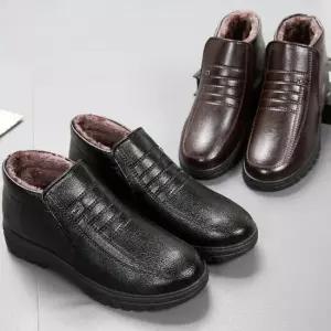 생활방수 방한화 털부츠 남성로퍼 기모안감 겨울신발 남자워커 남자부츠 남자로퍼