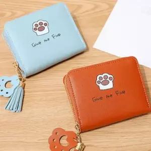 신상 캐주얼 여자 반지갑 동전 지폐 카드 지퍼 지갑 여성캐주얼지갑 반지갑선물