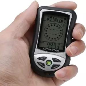 무페이 다기능 고도계 8 in 1 디지털 나침반 기압계 온도계 야외 하이킹용 안전 도구