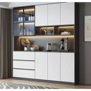 그릇장식장 장식장 선반장 서랍장 홈카페 그릇 카페장