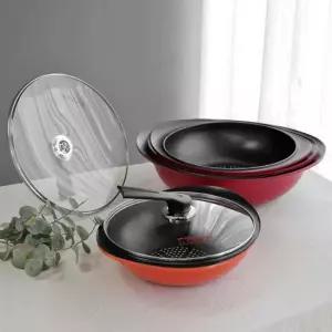 웍팬 키친아트 쿠피아 파티웍 4size 볶음팬