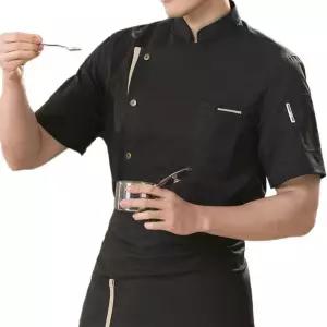 여름 조 가운 요 식당조 쉐프복 요옷 식당