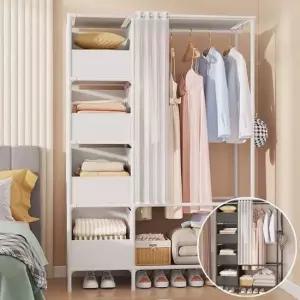 행거 드레스룸 시스템 커튼 비키니 옷장 옷걸이 헹거