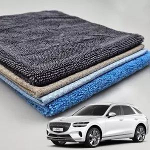 [골드스마일]ToB GV70 자동차세차타월 세트 유리 광택 자동차세차용품