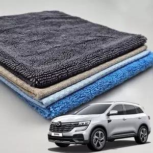 [골드스마일]ToB QM6 자동차세차타월 세트 유리 광택 세차타월세트 세차용품세트