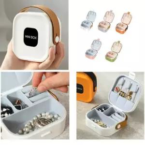키밍 쥬얼리 케이스 악세사리 보석함 손잡이 분리형 주얼리수납함 다용도 분리형
