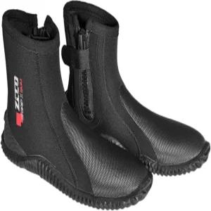 미끄럼 방지 고무 밑창이 있는 ZCCO 5mm 네오프렌 다이빙 부츠 스쿠버 스노클링 수상 스포츠에 이상적 블랙