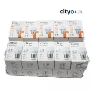 [Deco] 전구색 5입 에디슨 촛불구 촛불모양 LED 촛대구