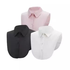 기본 셔츠 레이어드 페이크 카라 넥케이프 이너셔츠 넥케이프 이너카라 레이어드카라