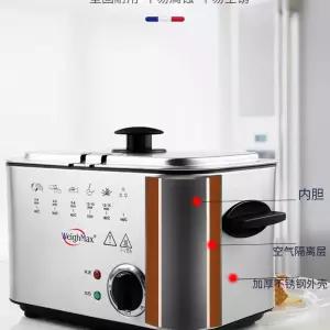 소형 전기 튀김기 간편 튀김냄비 5L 돈 조작 핫도그