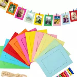 알록달록액자 아기사진 끈포함 다양한 종이케이스카페용품 1회용 일회용 터치미컵디스펜서 정수기홀더 보관