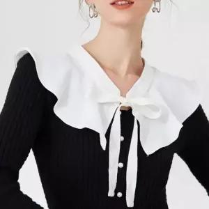 레이어드 세일러 카라 리본 넥카라 넥케이프 액세서리 레이스케이프 넥레이스 목레이스