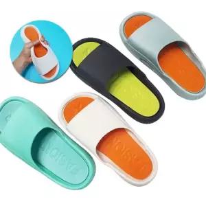 투톤 뉴바운스슬리퍼 쿠션슬리퍼 사무실 말랑이슬리퍼 가벼운슬리퍼 층간소음슬리퍼