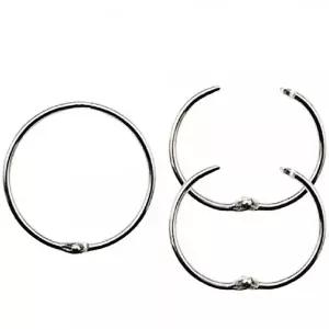 [하프클럽/알티피아]카드링 실버 원형 68mm 쇠링 루즈링 카드링 클릭링