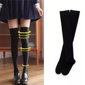 여학생 숏팬츠 원피스 패션 코디 압박 스타킹 양말 편의점압박스타킹