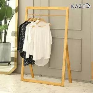 원목 프리미엄내츄럴우드코트랙행거