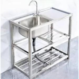 간이 주방 개수대 탕비실 사무실 소형 원룸 싱크대 이동식 간이개수대 식당 씽크대 농막