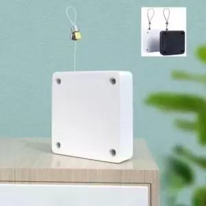 [SBD] 무타공 도어 창문 락 포함 와이어 안전 장치 클로저 고정 피스